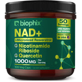 biophix Nicotinamide Riboside B3 Supplement 1000mg capsules front view