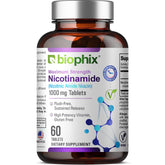 biophix Nicotinamide Vitamin B3 Supplement 100mg front view