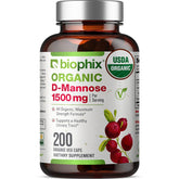 biophix Organic D-Mannose Supplement front view