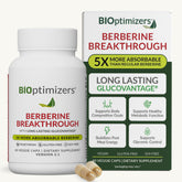 BIOptimizers Berberine Breakthrough Multimineral Capsules front view