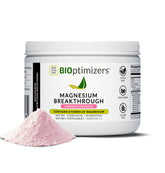 BIOptimizers Magnesium Breakthrough Drink 171g Raspberry Lemonade front view