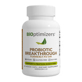 BIOptimizers Probiotic Supplement front view with Lactobacillus Plantarum OM