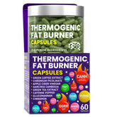 BIOTEQUELAB Fat Burner Supplement front view with capsule bottle