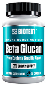 Biotest Beta-Glucan Dietary Fibre 600mg front view