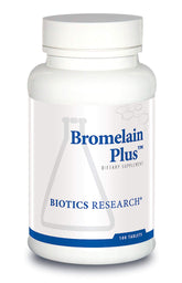 BIOTICS RESEARCH Bromelain Plus supplement front view