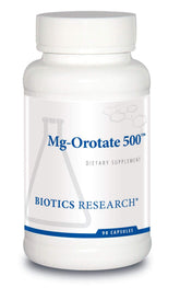 BIOTICS RESEARCH Magnesium Orotate 500mg Supplement front view