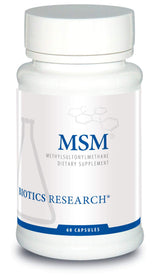 BIOTICS RESEARCH MSM Supplement 68g front view