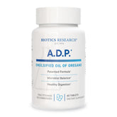 BIOTICS RESEARCH Oil of Oregano A.D.P 82g supplement front view