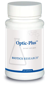 BIOTICS RESEARCH Optic-Plus Lutein Supplement front view