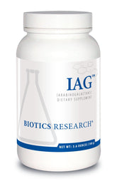 BIOTICS RESEARCH Prebiotic Powder 102g front view with packaging