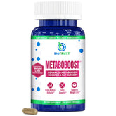 BioTrust MetaboBoost Fat Burner supplement front view