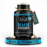 Black Forest NMN Supplement Capsules front view with 30 servings