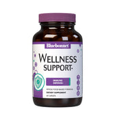 BlueBonnet Elderberry Wellness Support Caplets bottle front view