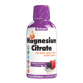 BlueBonnet Liquid Magnesium Citrate 420mg mixed berry flavour front view