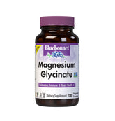 BlueBonnet Magnesium Glycinate 400mg capsules front view