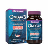 BlueBonnet Omega-3 Salmon Oil Softgels 1000mg front view