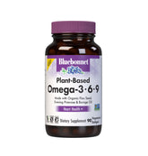 BlueBonnet Plant-Based Omega 3-6-9 Softgels bottle front view