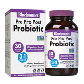 BlueBonnet Pre Pro Post Probiotic Vegetable Capsules front view