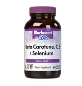 BlueBonnet Selenium 200 mcg 60 Vegetable Capsules front view