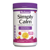 BlueBonnet Simply Calm Powder 16 oz Raspberry Lemon flavour front view