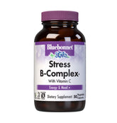 BlueBonnet Stress B-Complex 50 Vegetable Capsules front view