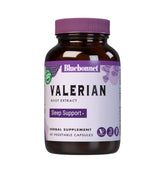 BlueBonnet Valerian Root Extract 250mg vegetable capsules front view