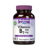 BlueBonnet Vitamin B2 100 mg Capsules front view