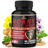 BMVINVOL Horny Goat Weed Capsules bottle front view