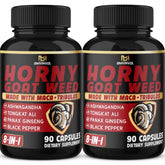 BMVINVOL Horny Goat Weed Supplement front view of packaging