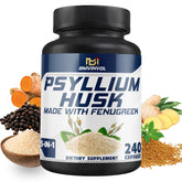 BMVINVOL Psyllium Husk Supplement 240 capsules front view
