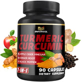 BMVINVOL Turmeric Supplement 90 capsules front view