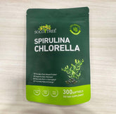 bnHUlMXw Chlorella and Spirulina Extract Supplement front view