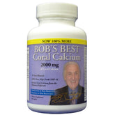 BOB'S BEST Coral Calcium 2000 mg supplement bottle front view