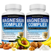 BODUNMSCA Magnesium Complex 1000mg front view of bottle