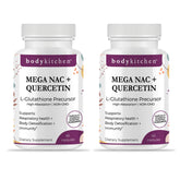 Body Kitchen Acetyl-L-Carnitine 600mg supplement front view