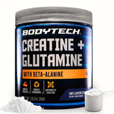 BodyTech 3-in-1 Creatine Glutamine Beta-Alanine Powder front view