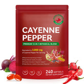 BOIUOITI Cayenne Pepper Softgels 240 count front view
