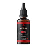 Bossy Pet Liquid B12 Supplement front view with dropper