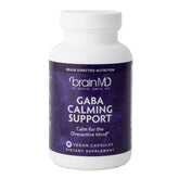 BRAINMD GABA supplement front view with capsules
