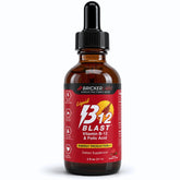 Bricker Labs B-12 Blast Liquid Vitamin B12 and Folic Acid front view