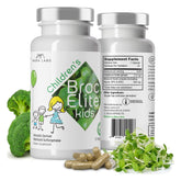 BrocElite Kids Broccoli Supplement front view with packaging