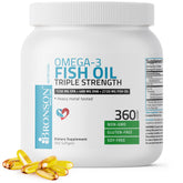 Bronson Fish Oil Supplement 757g front view