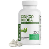 Bronson Ginkgo Biloba 125g front view of the bottle