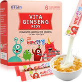BTGIN Korean Red Ginseng Daily Nutrition Powder for Kids packaging front view