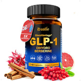 Bualle GlucoVantage Dihydroberberine 60 capsules front view