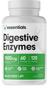 Bucked Up Multi-Enzymes 120 capsules bottle front view