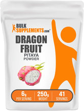 BulkSupplements Dragon Fruit Powder 259g front view