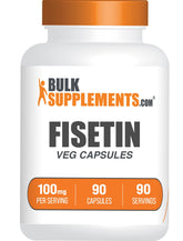 BulkSupplements Fisetin Capsules 100mg front view