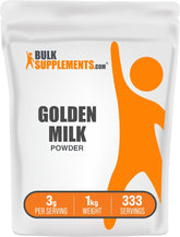 BulkSupplements Golden Milk Powder 1070g front view