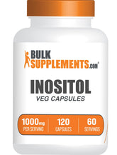 BulkSupplements Inositol B8 Capsules 1000mg front view
